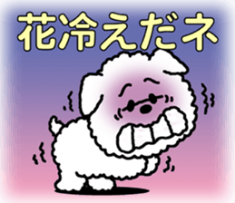 Go for it, dog pretty sticker #10389997