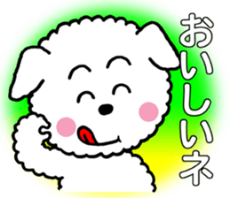 Go for it, dog pretty sticker #10390007