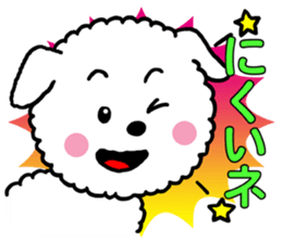 Go for it, dog pretty sticker #10390011