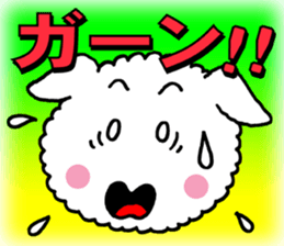 Go for it, dog pretty sticker #10390017