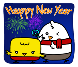 Genki Chickens sticker #10390064