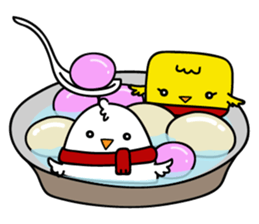 Genki Chickens sticker #10390066