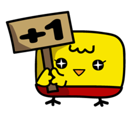 Genki Chickens sticker #10390074