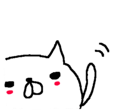 Cute Osaka Cat stickers! sticker #10390241