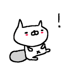 Cute Osaka Cat stickers! sticker #10390254