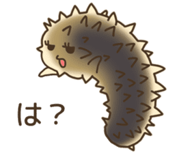 Dried sea cucumber and Friends sticker #10390358