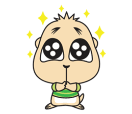 Sabb Sun : The Naughty Prairie Dog sticker #10390789