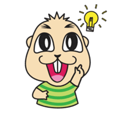 Sabb Sun : The Naughty Prairie Dog sticker #10390797