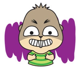 Sabb Sun : The Naughty Prairie Dog sticker #10390803