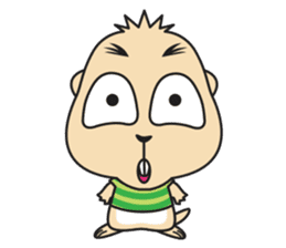 Sabb Sun : The Naughty Prairie Dog sticker #10390806