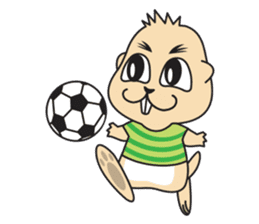 Sabb Sun : The Naughty Prairie Dog sticker #10390808