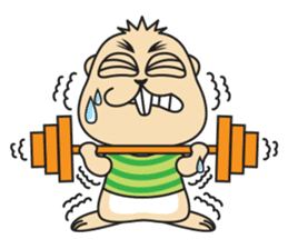 Sabb Sun : The Naughty Prairie Dog sticker #10390809