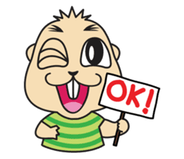 Sabb Sun : The Naughty Prairie Dog sticker #10390811