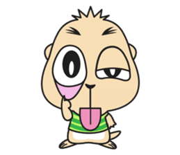 Sabb Sun : The Naughty Prairie Dog sticker #10390812