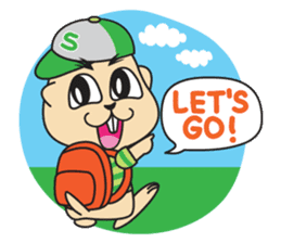 Sabb Sun : The Naughty Prairie Dog sticker #10390815