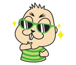 Sabb Sun : The Naughty Prairie Dog sticker #10390821