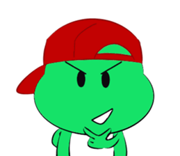 silly dinosaur sticker #10390954