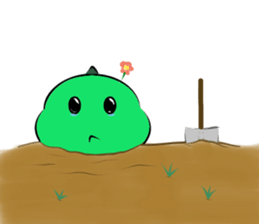 silly dinosaur sticker #10390966