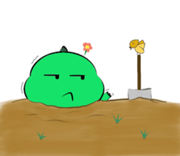 silly dinosaur sticker #10390967