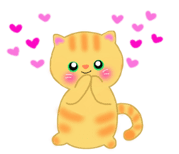 lovey dovey cats sticker #10391549