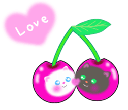 lovey dovey cats sticker #10391559