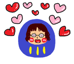 Warm mother sticker #10391596