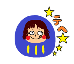 Warm mother sticker #10391601