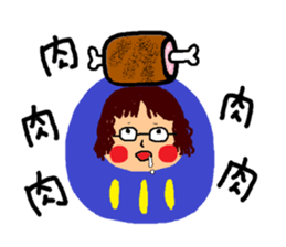 Warm mother sticker #10391613