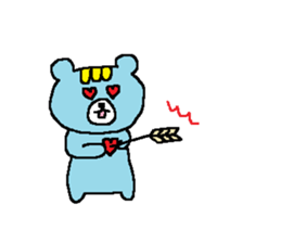 Triangular relationship sticker #10391676