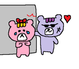 Triangular relationship sticker #10391691