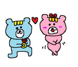 Triangular relationship sticker #10391700