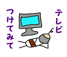 Daily life of the old man sticker #10391830