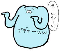 something color of lightblue sticker #10392031