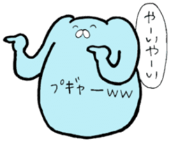 something color of lightblue sticker #10392031