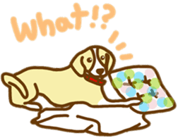 Handsome Beagle "REN" sticker #10392268