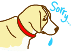 Handsome Beagle "REN" sticker #10392270