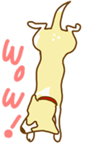 Handsome Beagle "REN" sticker #10392279