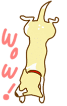 Handsome Beagle "REN" sticker #10392279