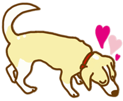 Handsome Beagle "REN" sticker #10392281