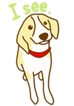 Handsome Beagle "REN" sticker #10392284