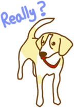 Handsome Beagle "REN" sticker #10392285