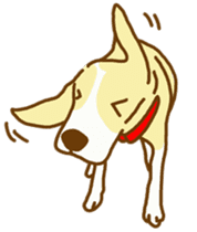 Handsome Beagle "REN" sticker #10392291