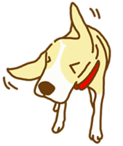 Handsome Beagle "REN" sticker #10392291