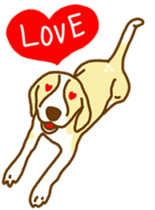 Handsome Beagle "REN" sticker #10392301
