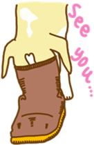 Handsome Beagle "REN" sticker #10392303