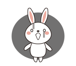 Mood of the rabbit sticker #10392865