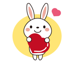Mood of the rabbit sticker #10392868
