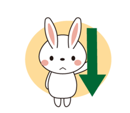 Mood of the rabbit sticker #10392872