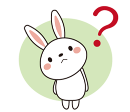 Mood of the rabbit sticker #10392873