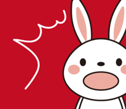 Mood of the rabbit sticker #10392875